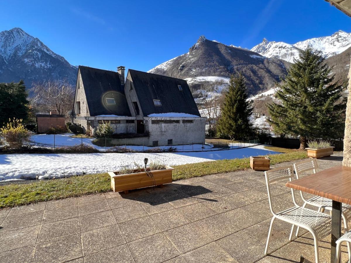 T2 Ensoleille. Terrasse Et Vaste Jardin Commun Lägenhet Cauterets Exteriör bild